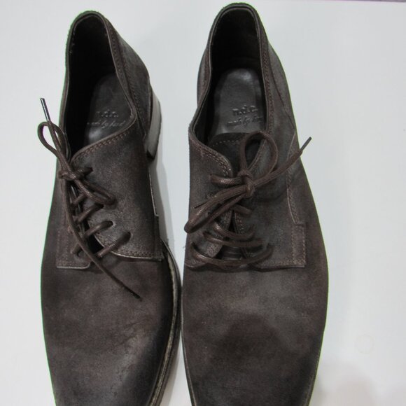 n.d.c. Oxford Womens Size 8 Made by hand Brown Leather Lace Up Shoes 38.5 Boho - Picture 4 of 9